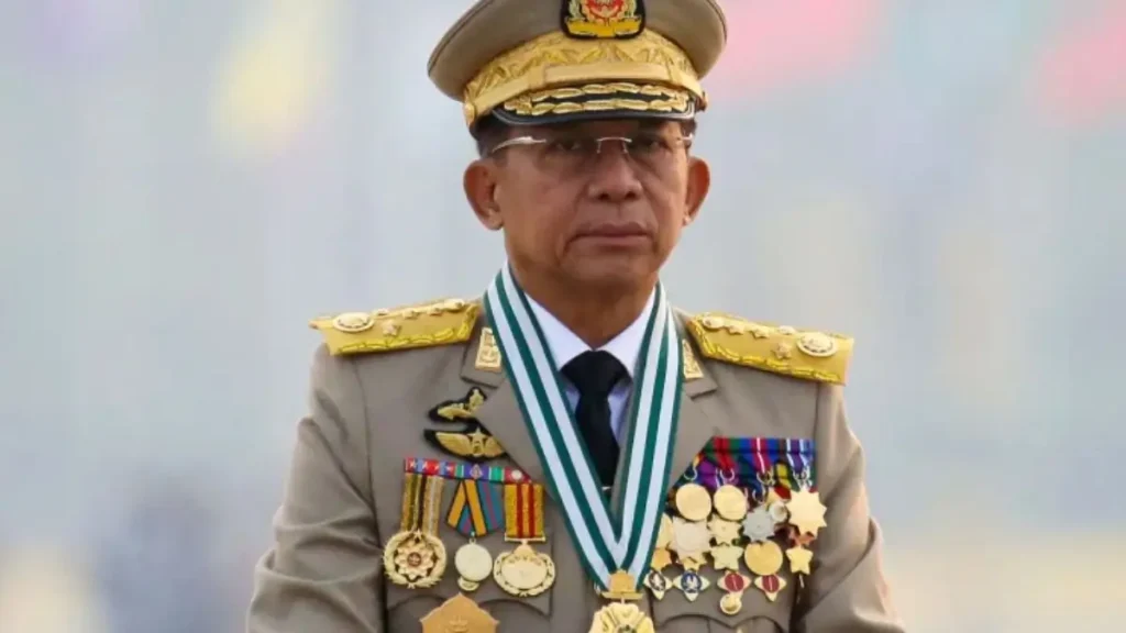 Myanmar Military Chief Min Aung Hlaing