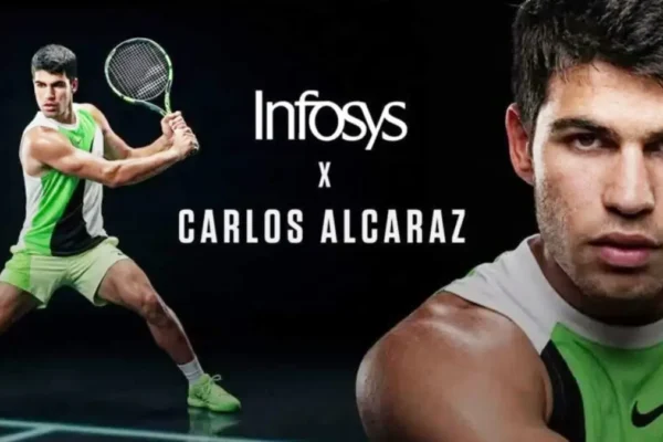 infosys carlos alcaraz partnership