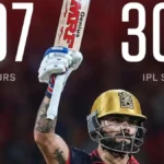 virat kohli 800 boundaries IPL