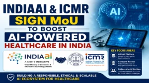 IndiaAI ICMR healthcare MoU 2026