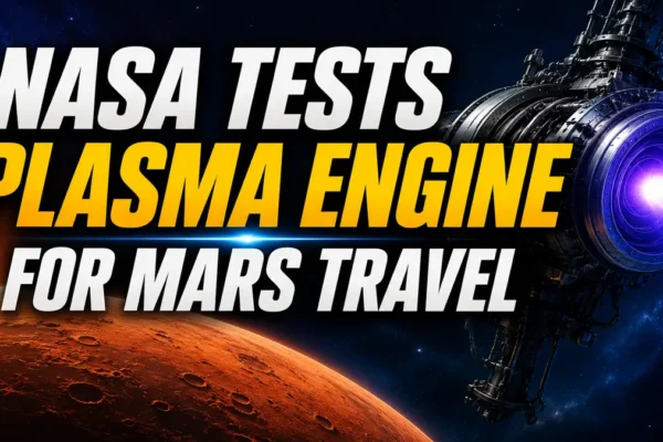 NASA plasma engine test