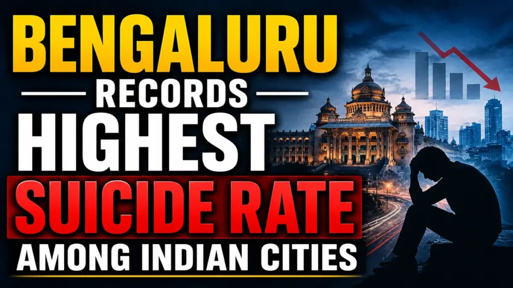 Bengaluru suicide rate NCRB