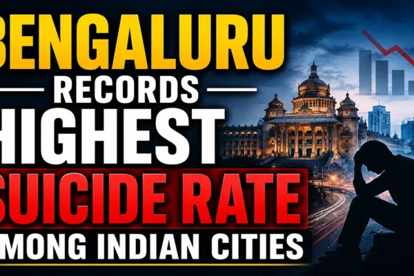 Bengaluru suicide rate NCRB