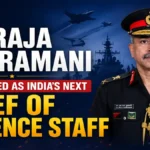 lt gen ns raja subramani appointment