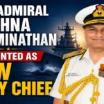 vice admiral krishna swaminathan appointment