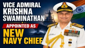 vice admiral krishna swaminathan appointment