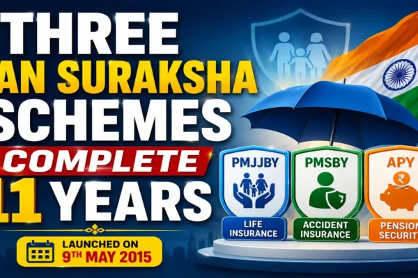 jan suraksha schemes 11 years