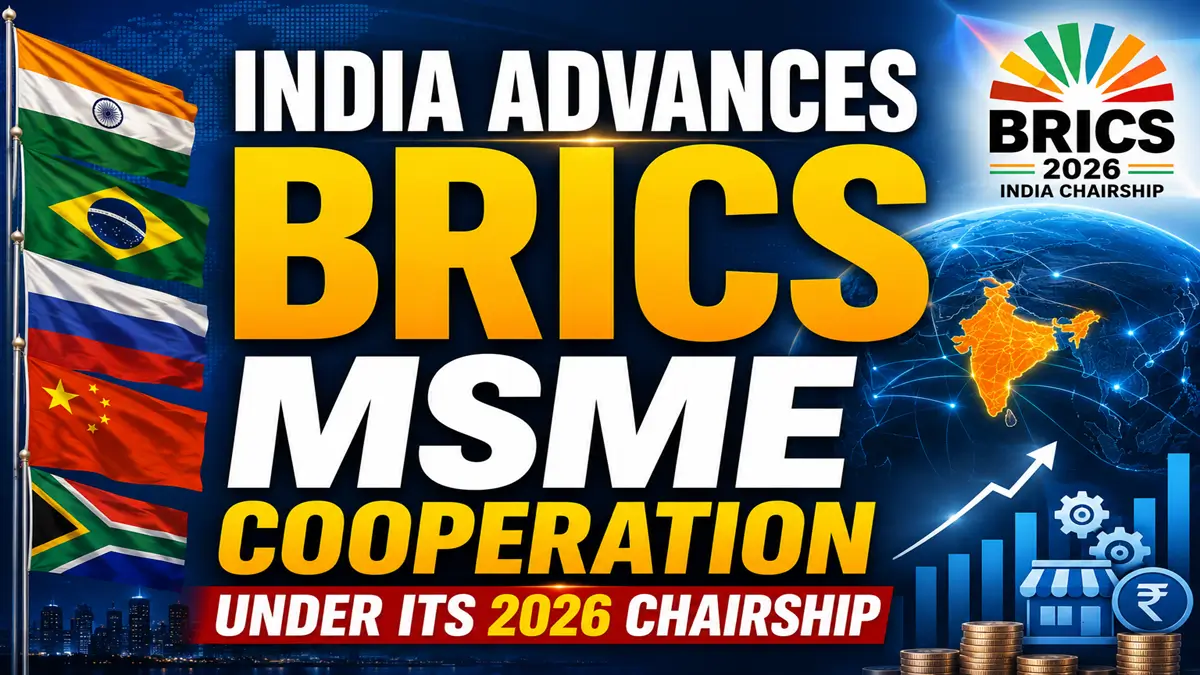 BRICS MSME cooperation 2026 India