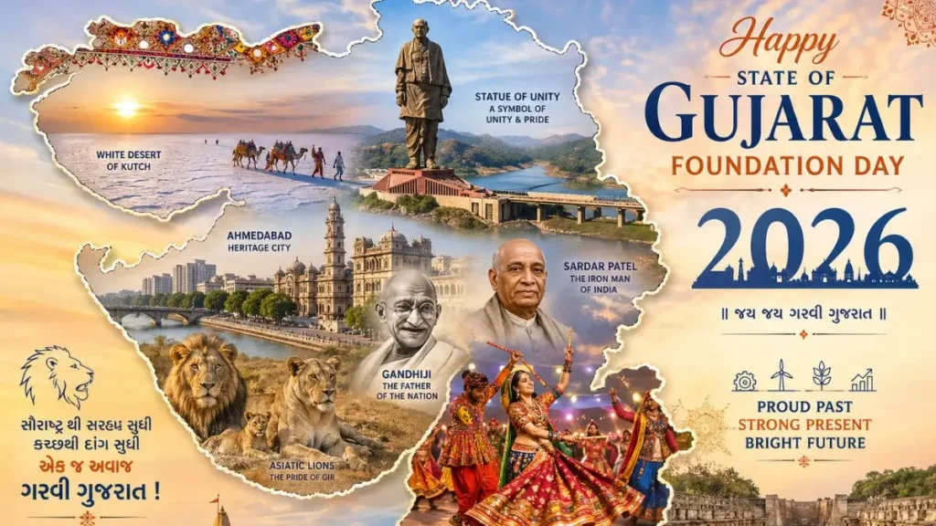 gujarat foundation day 2026