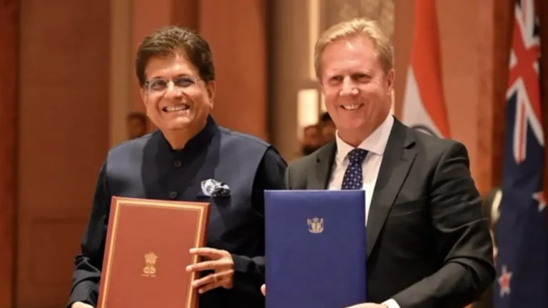 India New Zealand Trade Deal 2026 Benefits, Investment and Key Highlights Explained