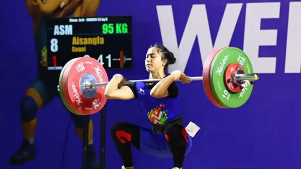 India Wins Four Golds Weightlifting Championships