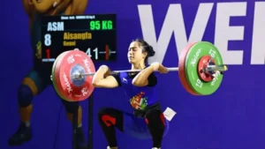 India Wins Four Golds Weightlifting Championships