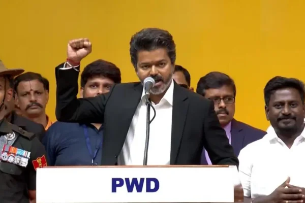 Tamil Nadu CM Vijay oath