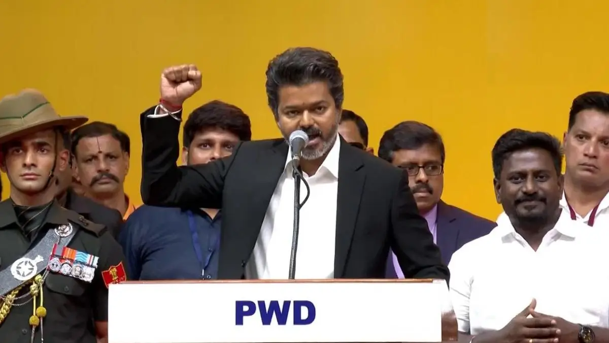 Tamil Nadu CM Vijay oath