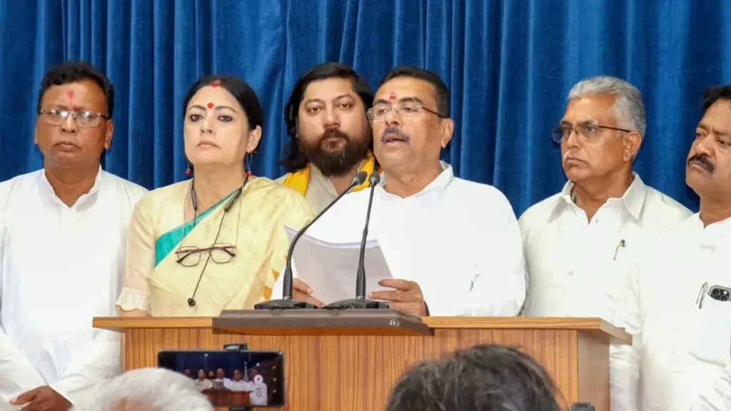 West Bengal cabinet portfolios 2026 update