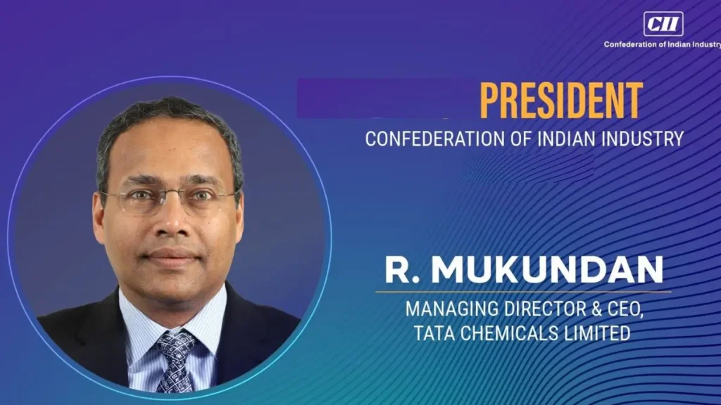 r mukundan cii president 2026