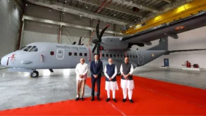 India private military aircraft rollout