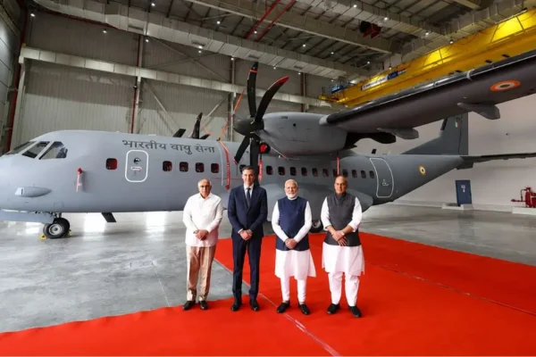 India private military aircraft rollout