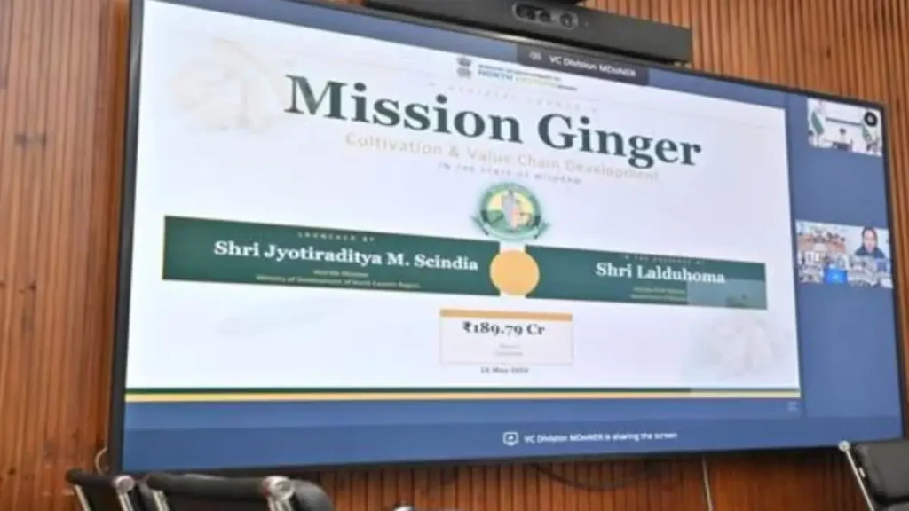 Mizoram ginger mission 2026