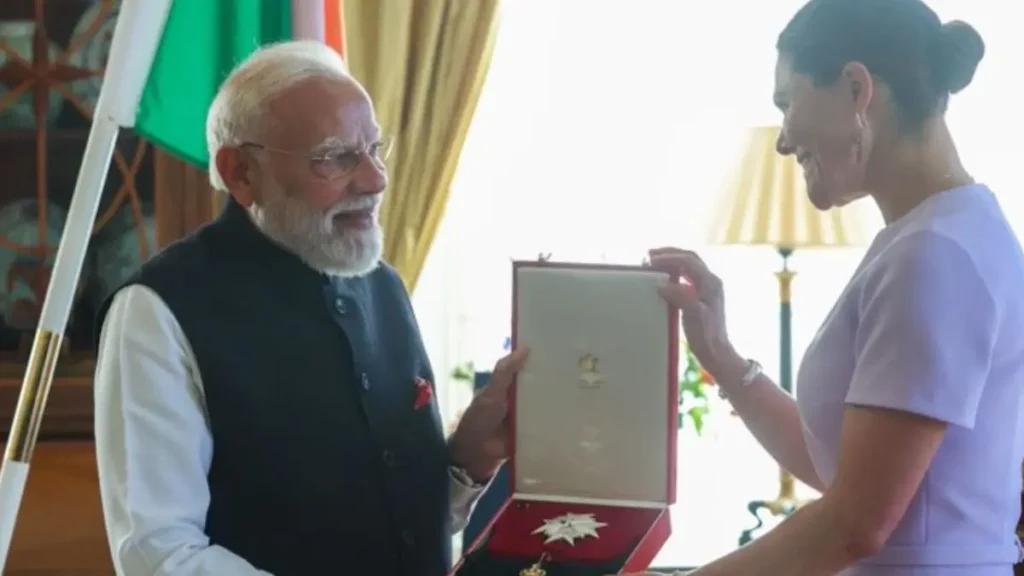 Sweden Royal Order of the Polar Star Award to PM Modi