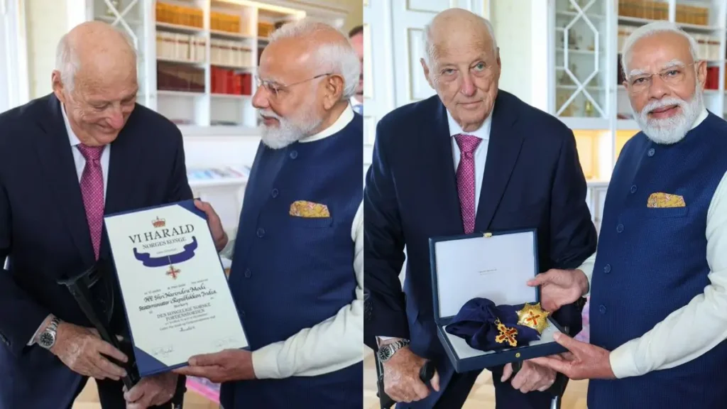 pm modi norway honour