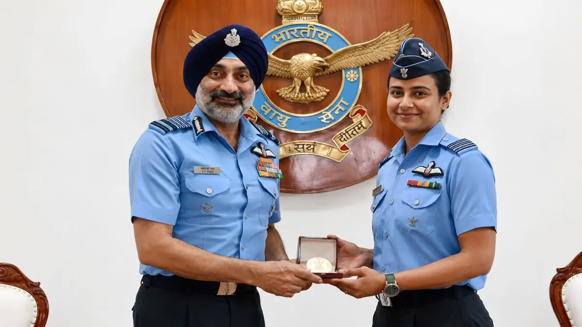 squadron leader saanya achievement