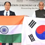 Indian War Memorial Korean War Inaugurated by Rajnath Singh
