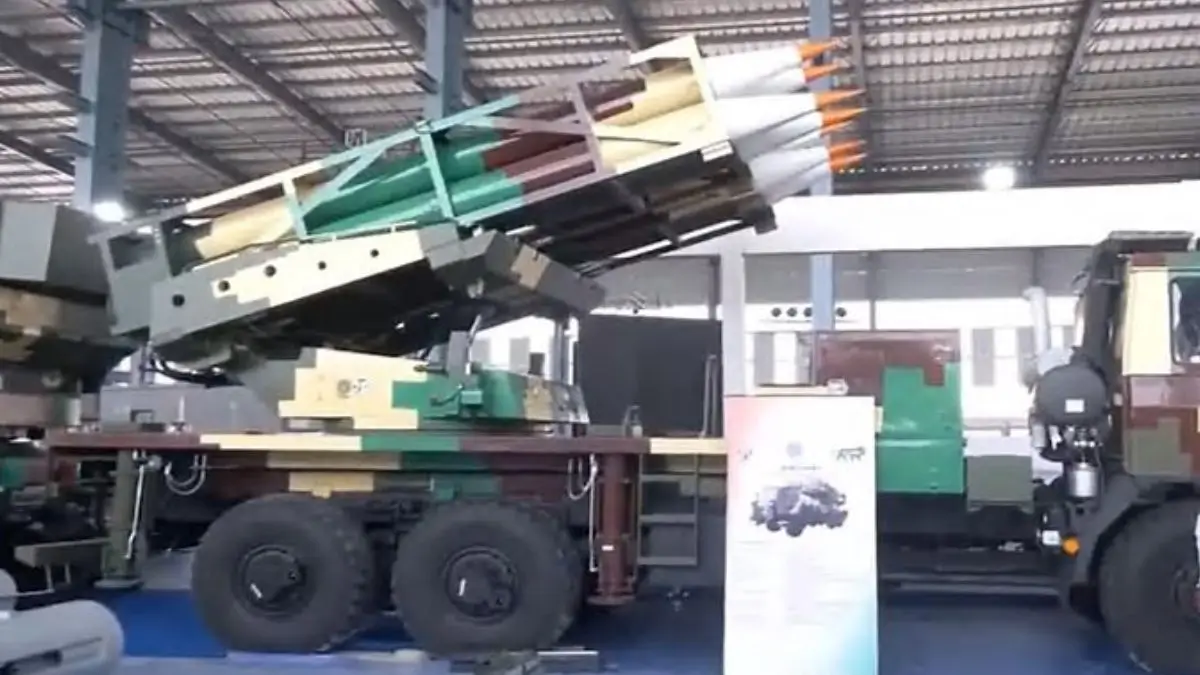 Suryastra 300 km Rocket System Launched