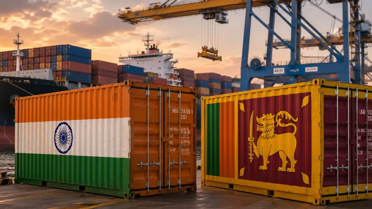 India Sri Lanka trade shift