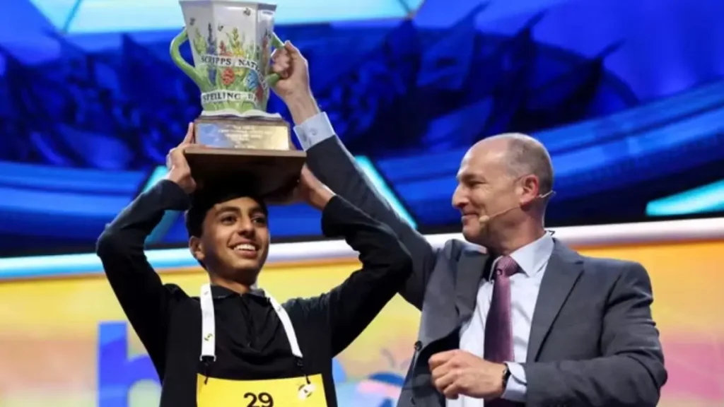 Shrey Parikh Scripps National Spelling Bee 2026 Winner
