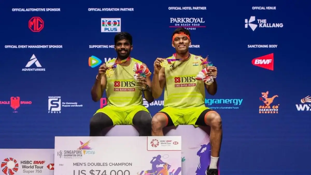 Satwik Chirag Singapore Open