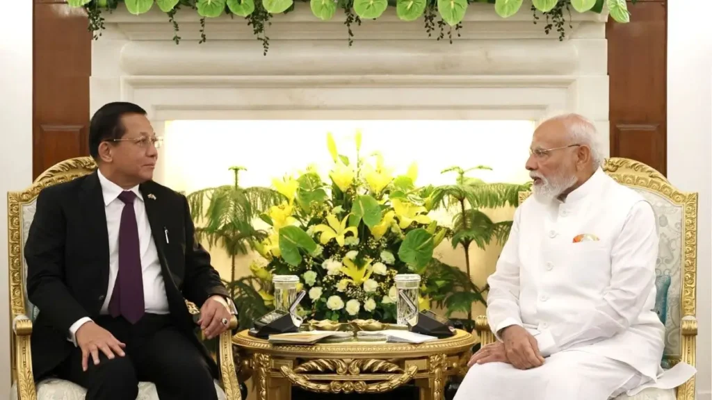 India Myanmar strategic partnership