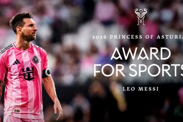 Messi Princess of Asturias Sports Award 2026