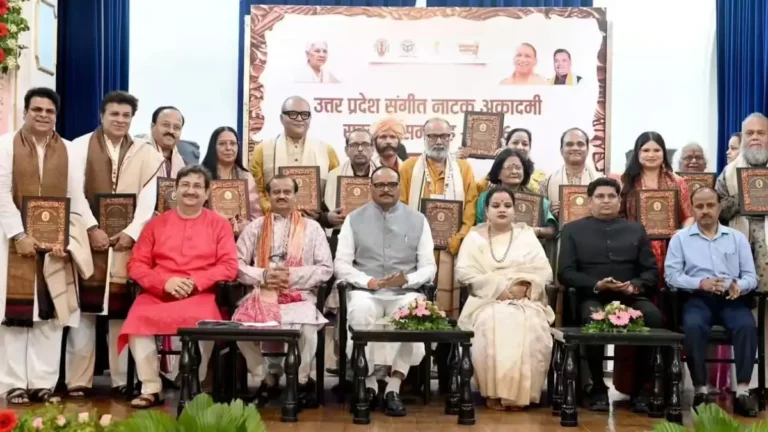 Uttar Pradesh SNA Samman 2026: 51 Artistes Honored at Sangeet Natak Akademi Award Ceremony