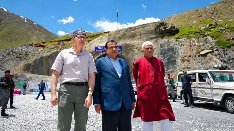 Zojila Tunnel Breakthrough Achieved: India Nears All-Weather Connectivity with Ladakh