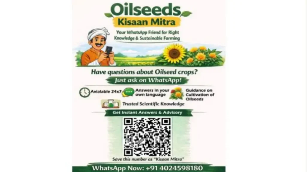 oilseeds kisaan mitra whatsapp ai
