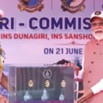 INS Agray INS Dunagiri INS Sanshodhak Commissioning