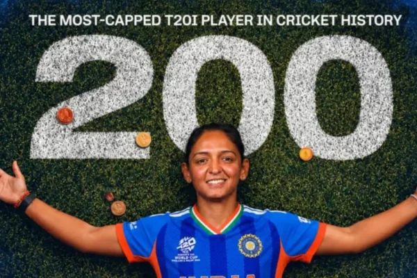 harmanpreet kaur 200 t20 internationals