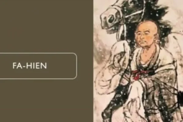 fa hien visited india reign