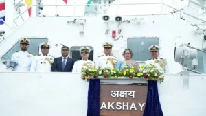ICGS Akshay commissioned 2026