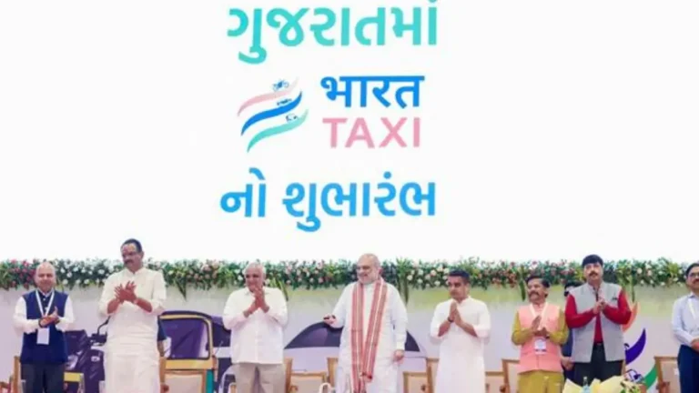 Bharat Taxi Cooperative Ride Platform Launched in Gujarat: Features, Benefits, Objectives and Exam Relevance
