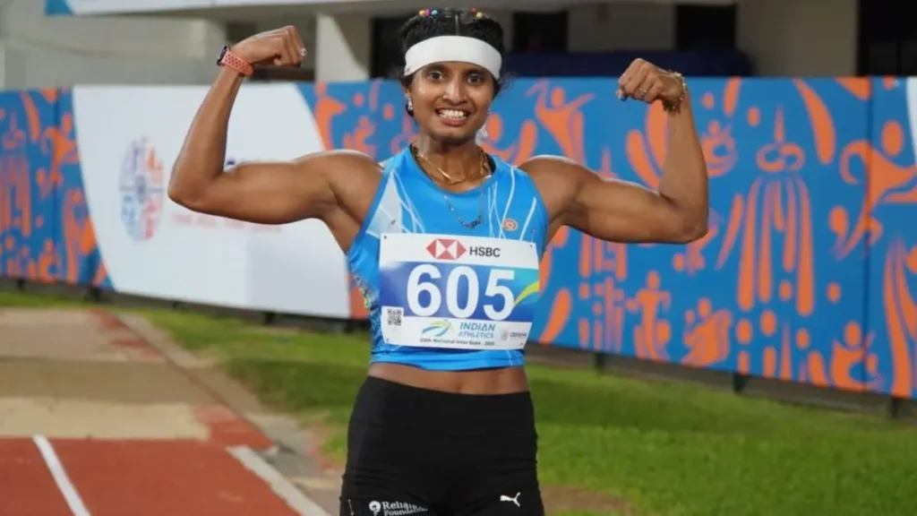 ancy sojan national record