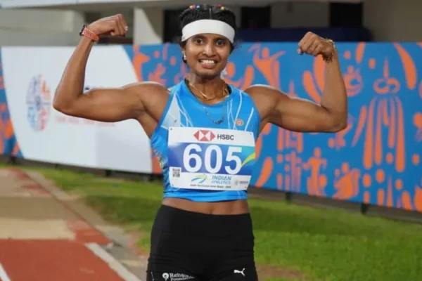 ancy sojan national record