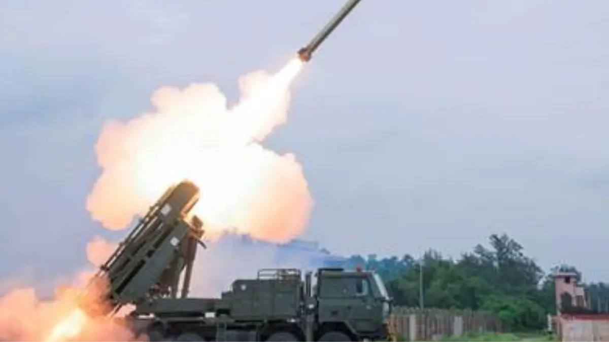 Pinaka Long Range Guided Rocket