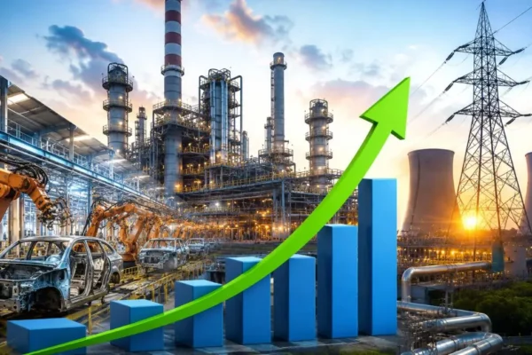 India Industrial Output Growth 5.1%