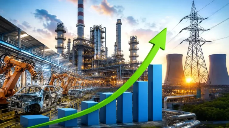 India Industrial Output Growth 5.1% May 2026: Latest IIP Data, Manufacturing Growth, New Base Year and Exam Notes