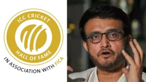 Sourav Ganguly ICC Hall of Fame