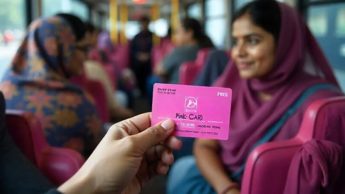Delhi Pink Saheli Smart Card