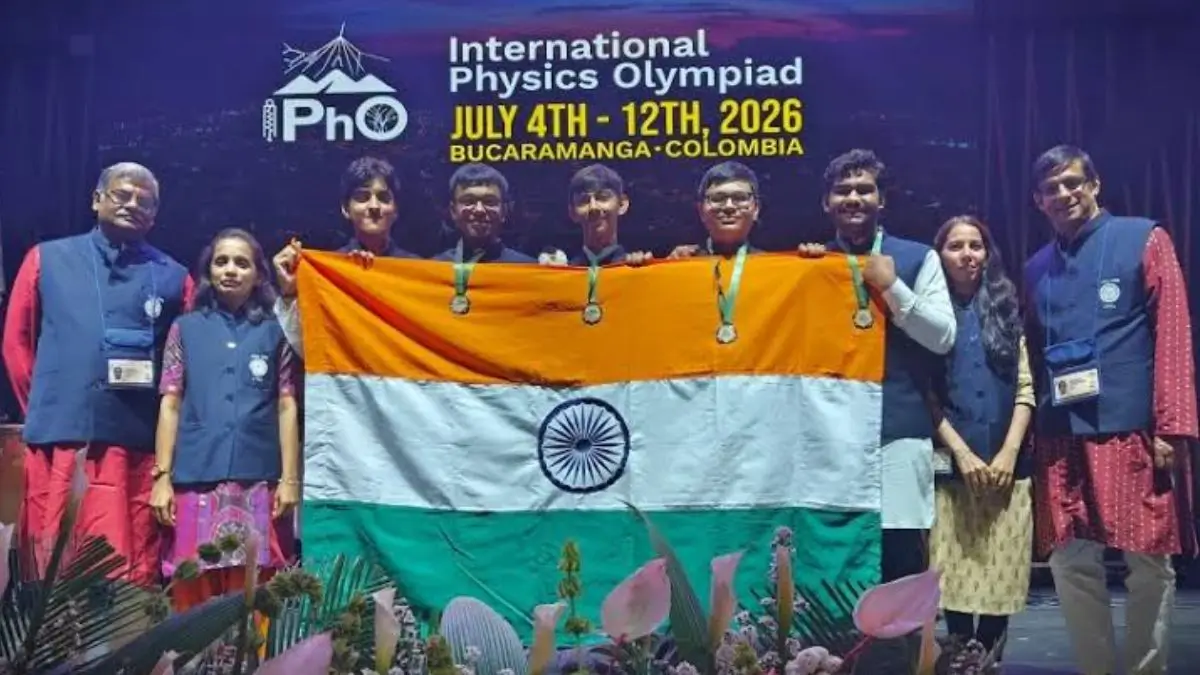 India IPhO 2026 Gold Medals