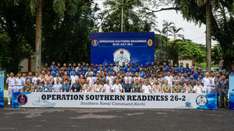 Operation Southern Readiness 26-2: Indian Navy Hosts Multinational Maritime Security Exercise at Kochi